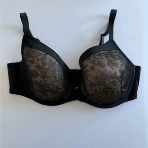 Soma Black Lace Underwire Bra